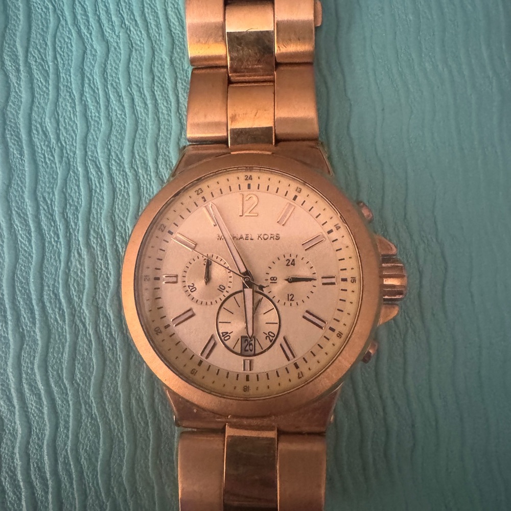 Michael Kors Gold Chronograph Watch